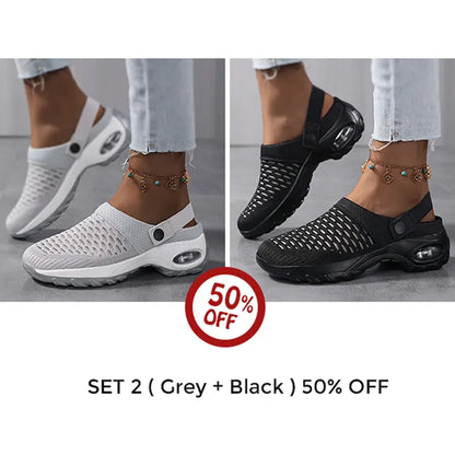 ⭐Last Day Sale 50% OFF⭐Orthopedic Clogs With Air Cushion Support to Reduce Back and Knee Pressure